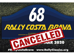 Cancelado el 68 Rally Costa Brava