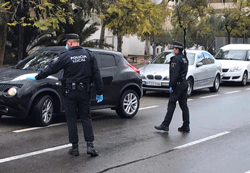 508 vehículos interceptados en el operativo para hacer frente al COVID en Alicante