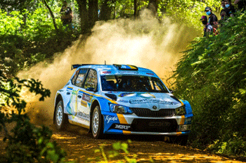 La Copa de España de Rallyes de Tierra busca nuevo líder en el Xacobeo Rallye da Auga