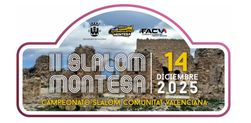 El próximo domingo, 14 de diciembre, se celebra el 2º Slalom Montesa, del Regional valenciano