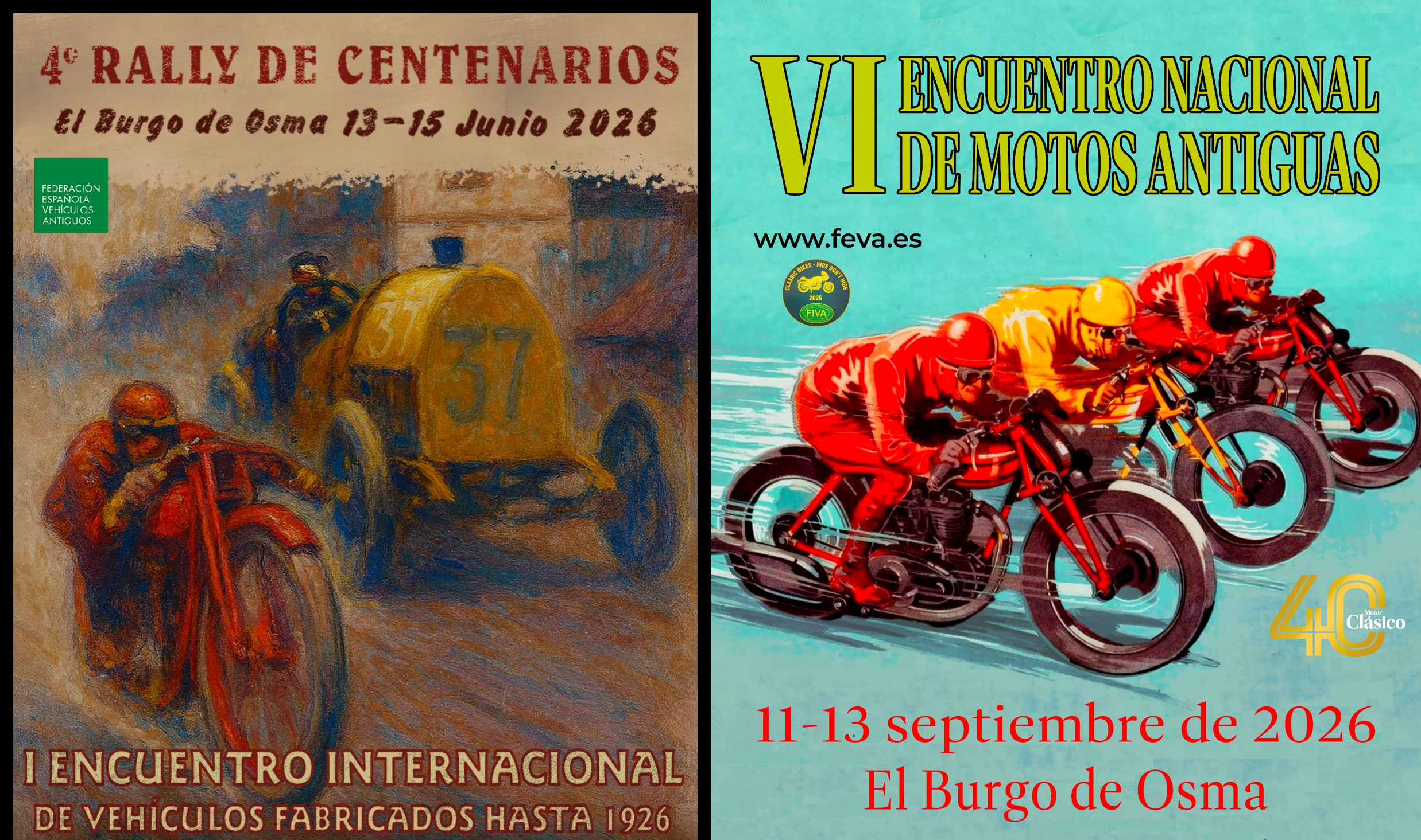 En marcha los Rallyes de la FEVA de 2026, tanto de automóviles como de motocicletas