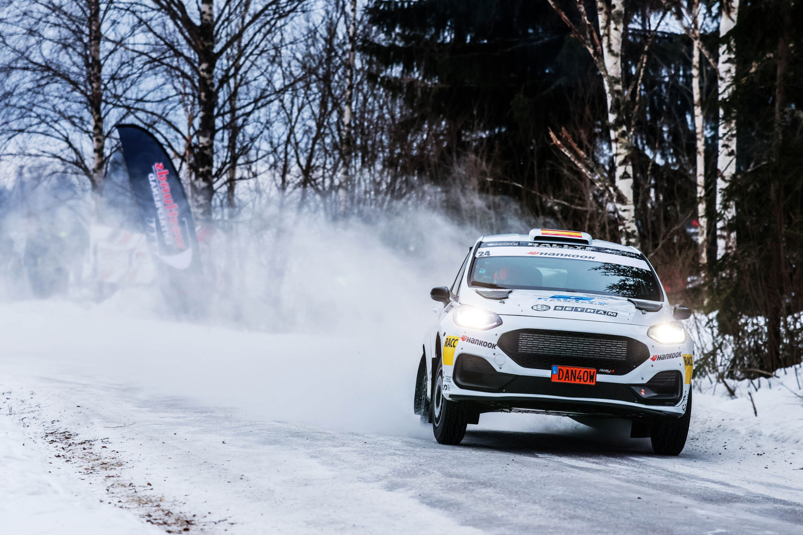 Gil Membrado empieza su programa en el FIA Junior WRC 2026 en Suecia