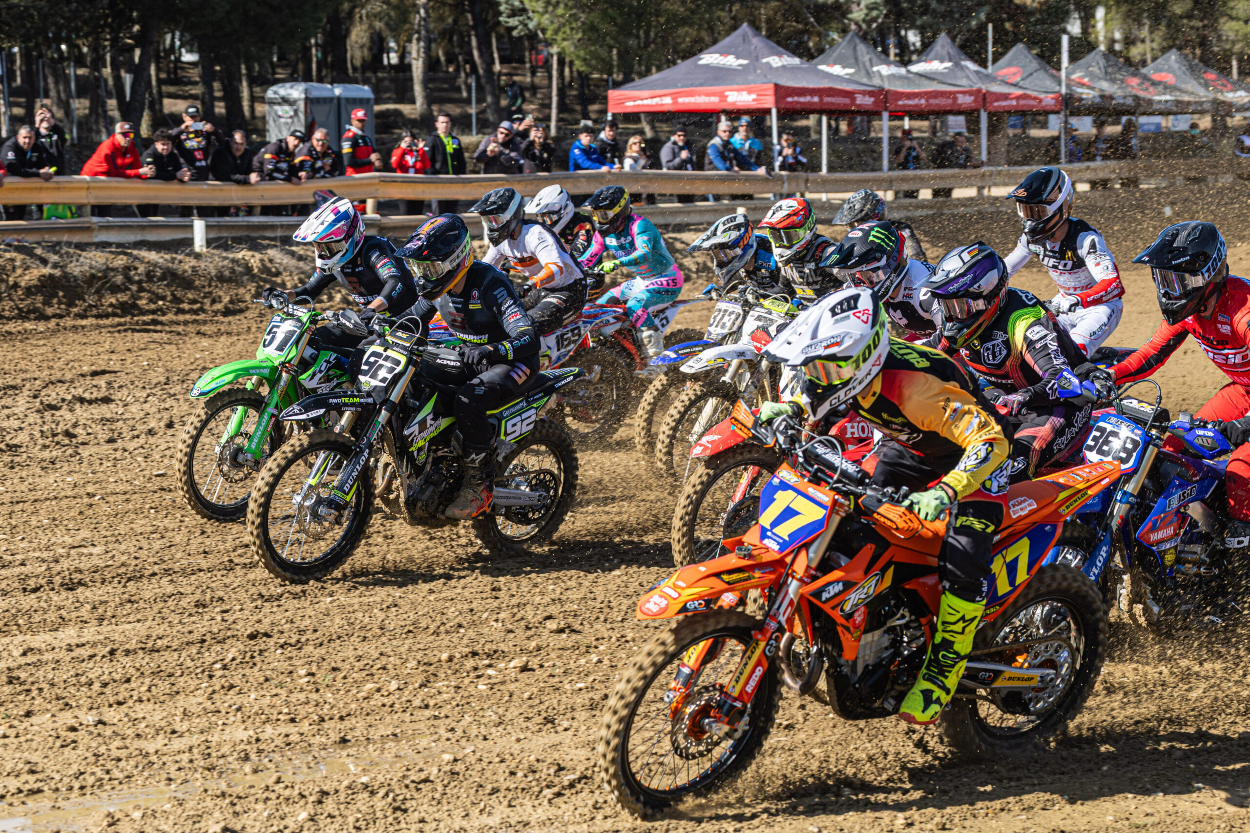 Rubén Fernández fue el mejor en el MX Élite de Calatayud, prueba inaugural del certamen