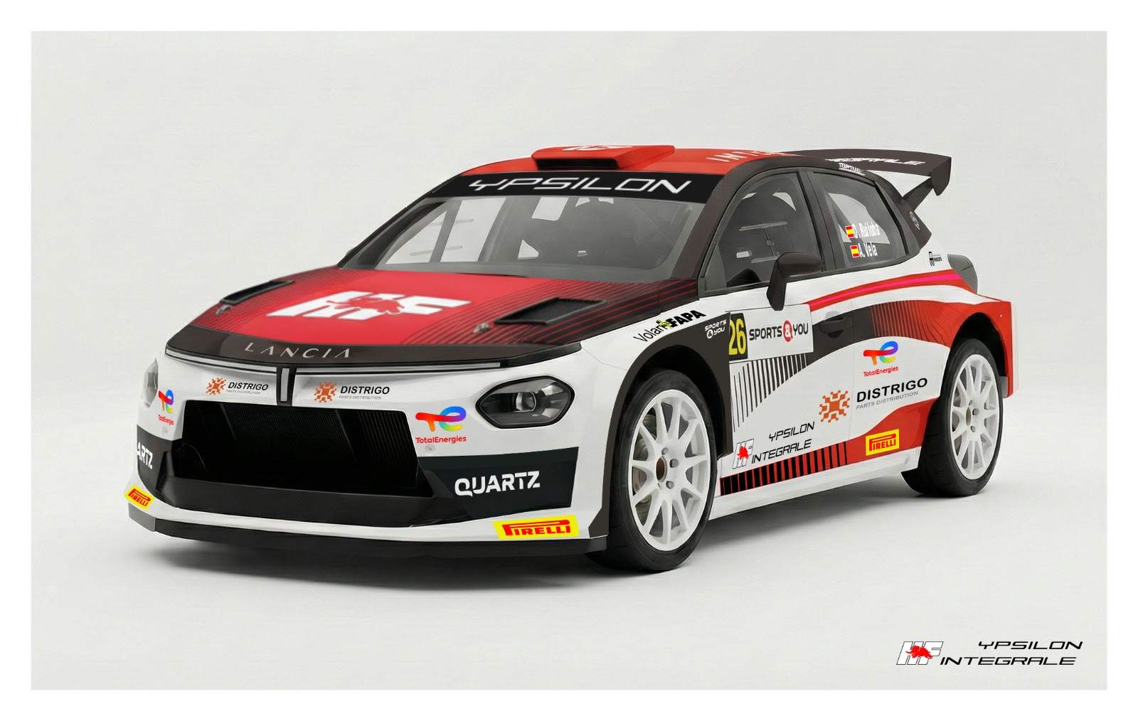 Lancia estrenará en Alicante el Ypsilon Rally2 HF Integrale, con Diego Ruiloba al volante