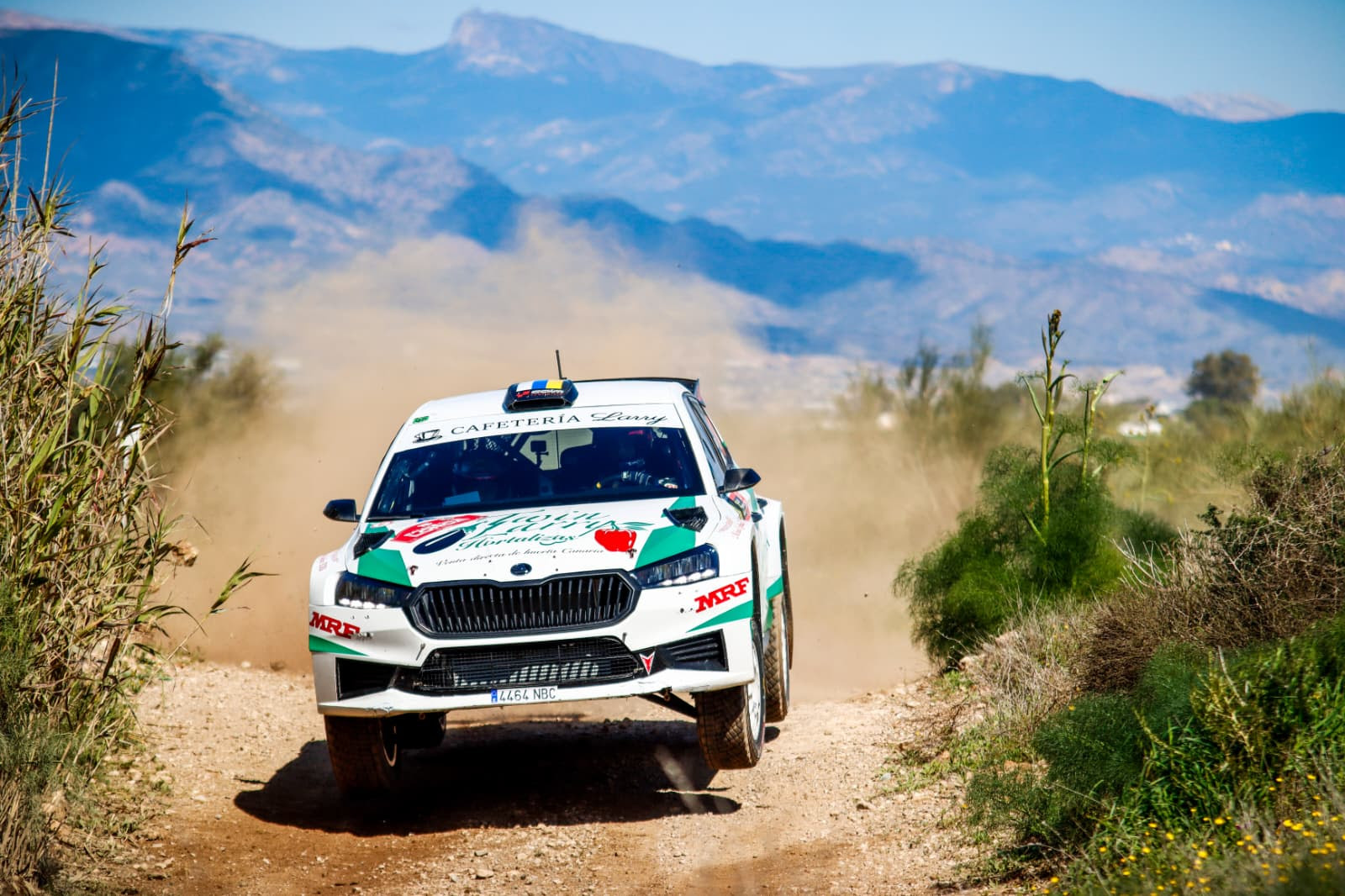 Quintana marca el mejor tiempo en el tramo de calificación del Rallye de Lorca