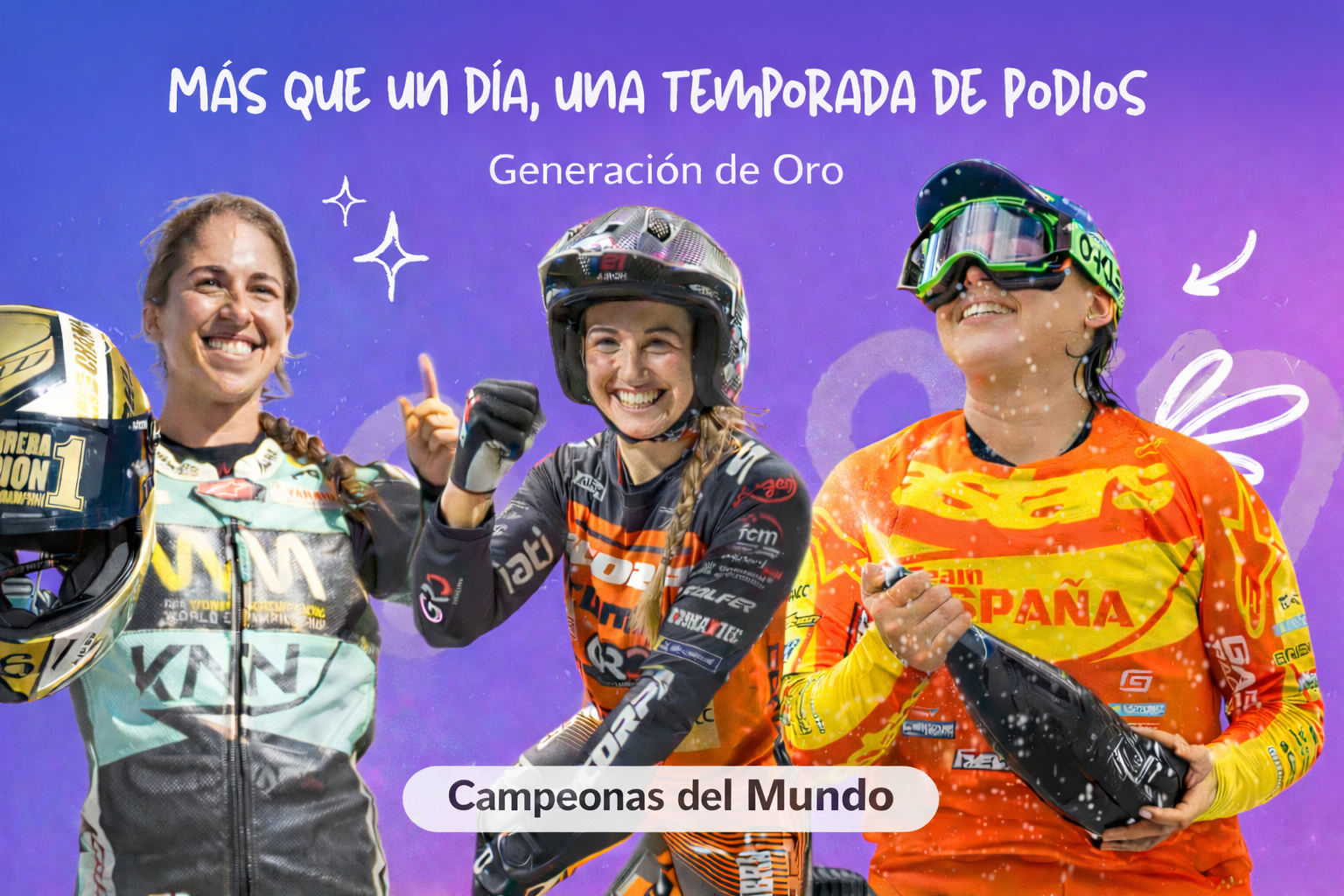 RFME reivindica ante el 8M a España como la gran potencia femenina del motociclismo