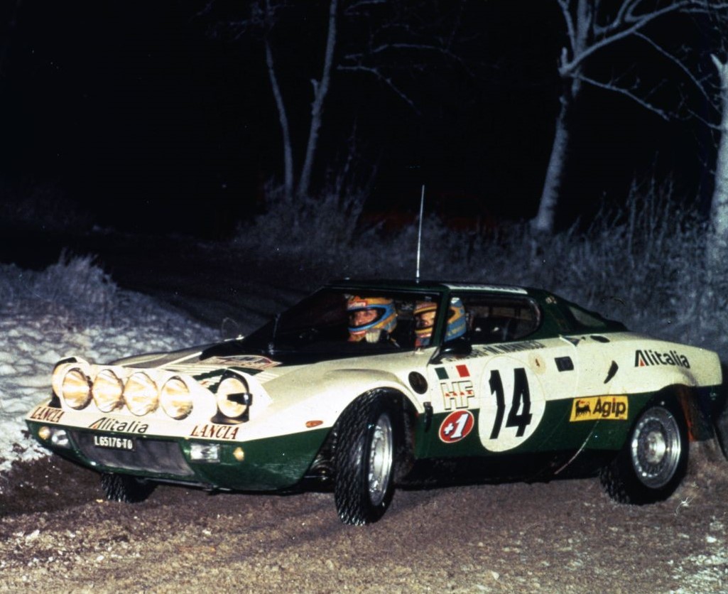 Reconocimiento a Munari, que ganó con el Lancia Stratos tres Montecarlos seguidos