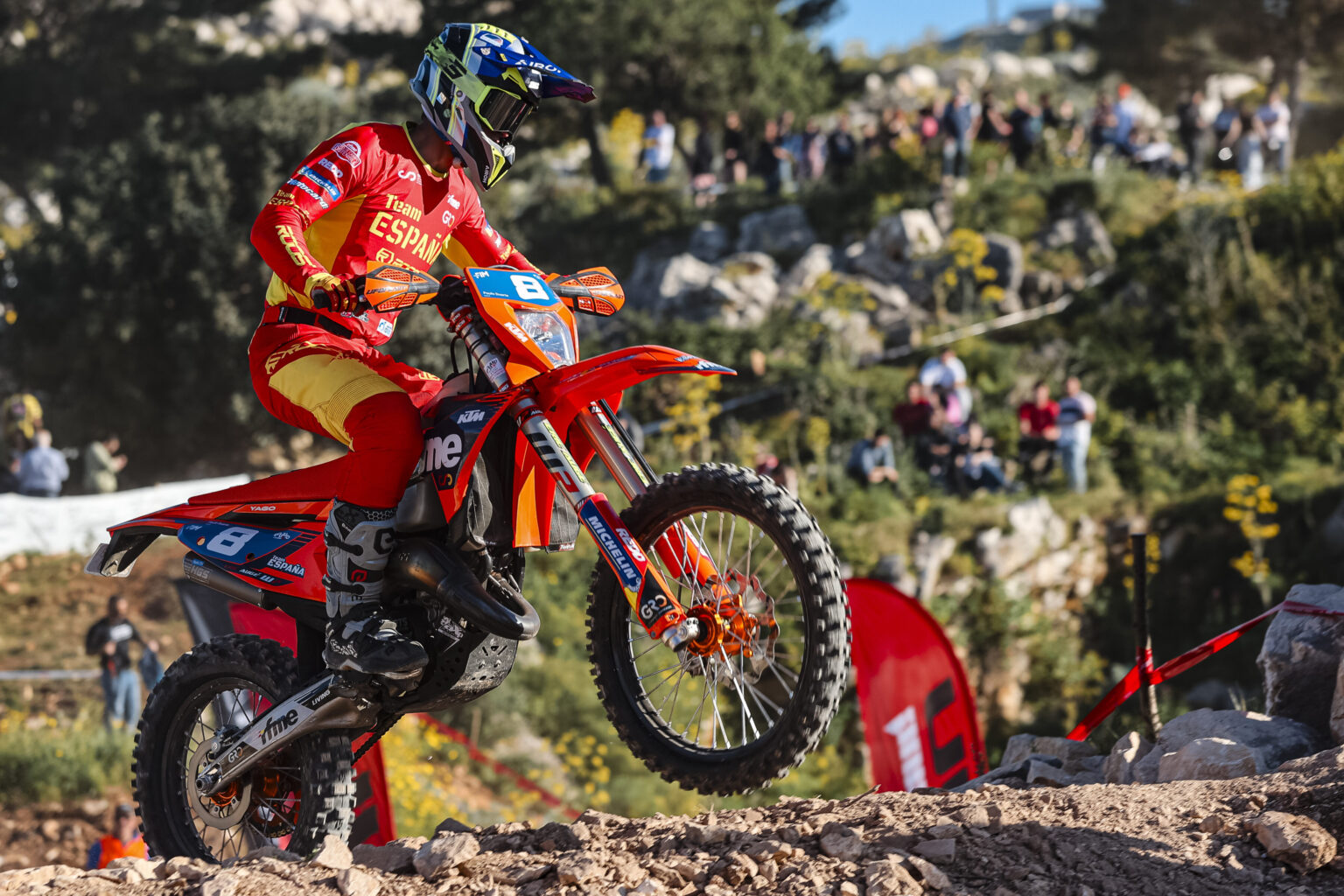 El Equipo Nacional de Enduro inicia el Mundial con buenas sensaciones en Italia