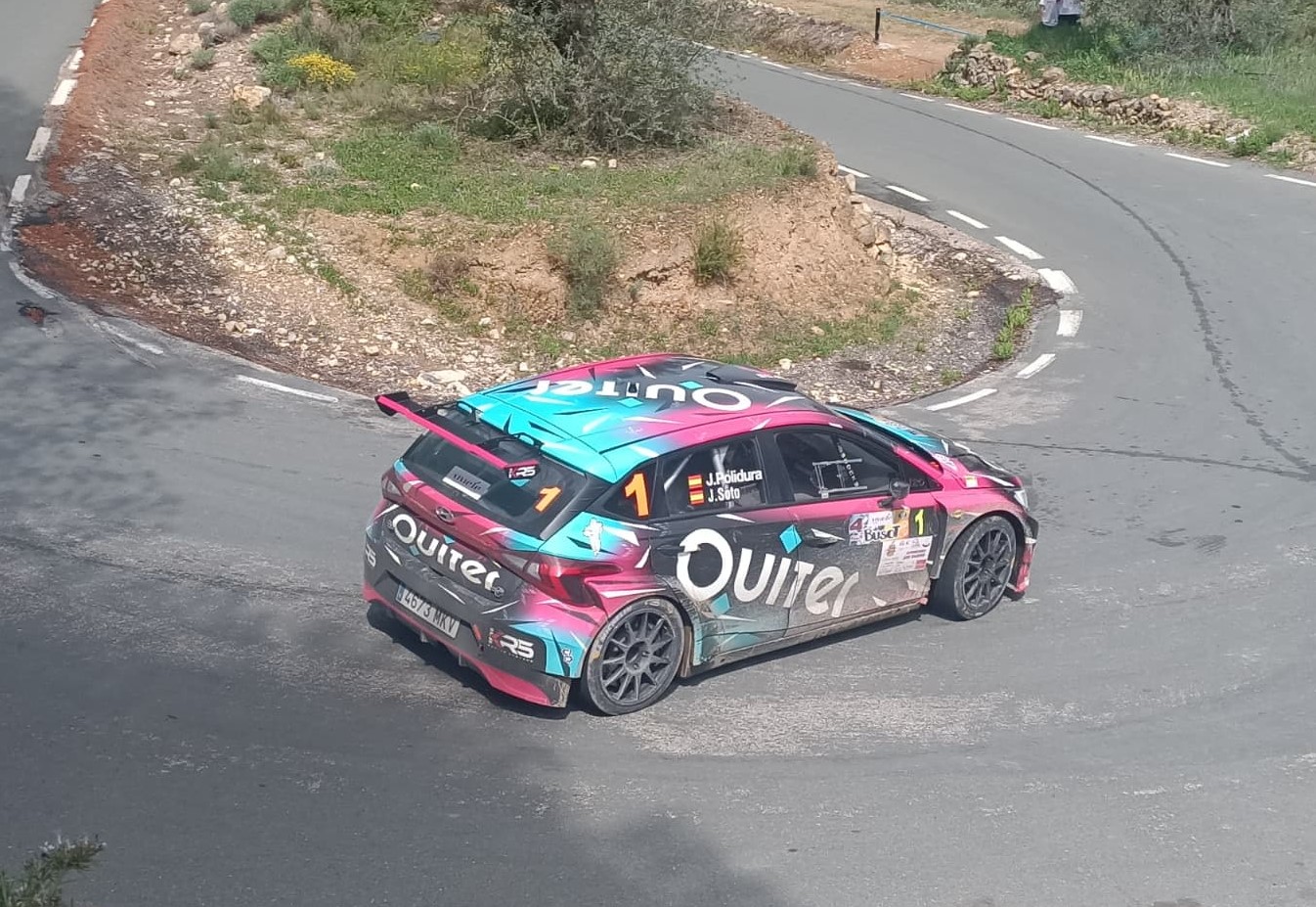 Polidura y Soto (Hyundai) imponen el potencial de su montura en el 4º Rallye de Busot