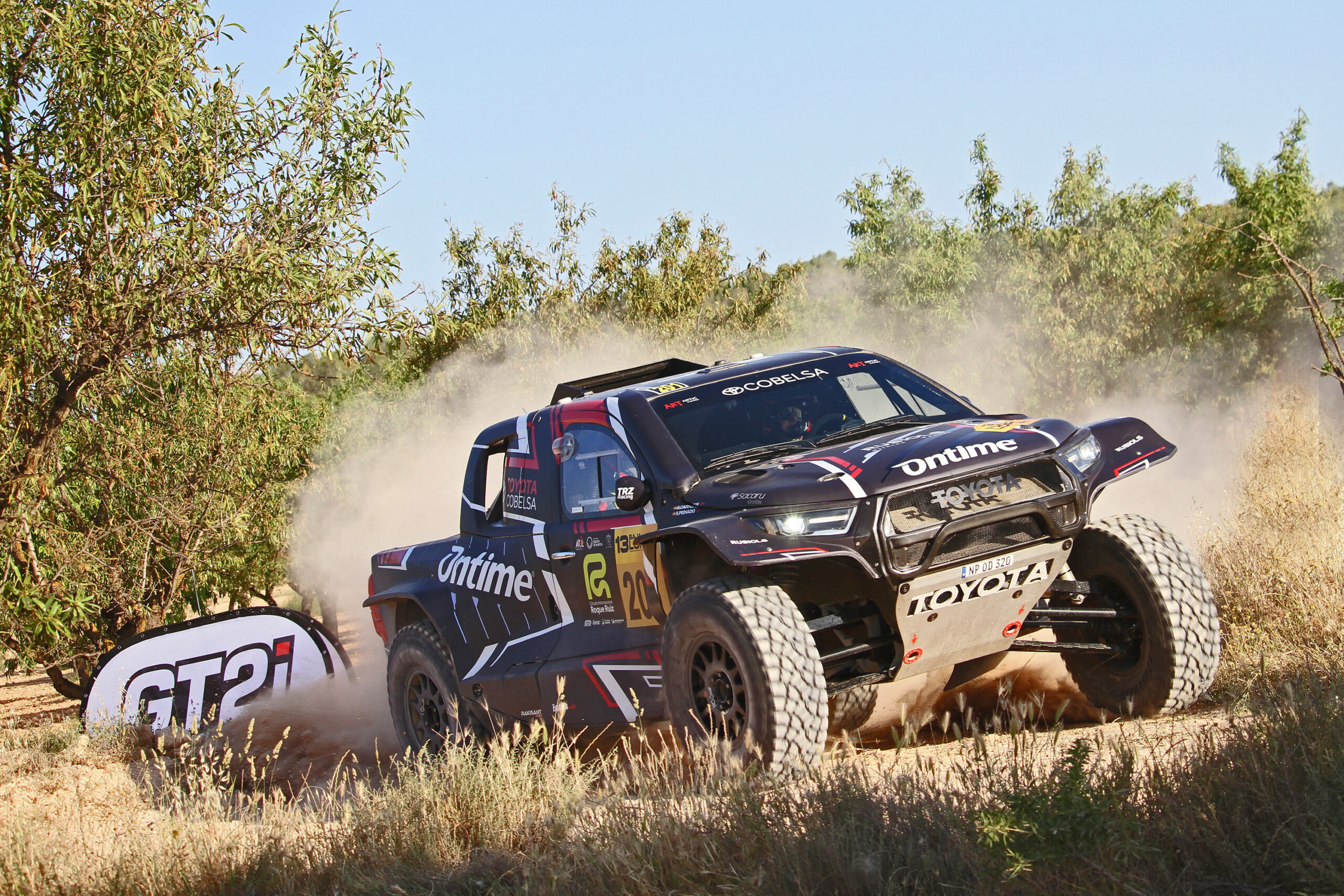 Triunfo de Carnicer-Peinado (Toyota) en una Baja Lorca-Ciudad del Sol muy igualada