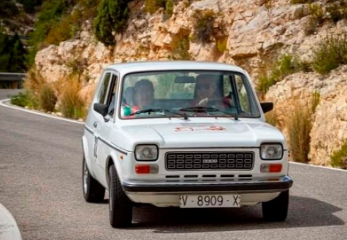 Victoria de Pinilla y Molino (SEAT 127) en el VIII Rallye Ciutat de Torrent, del TRCV