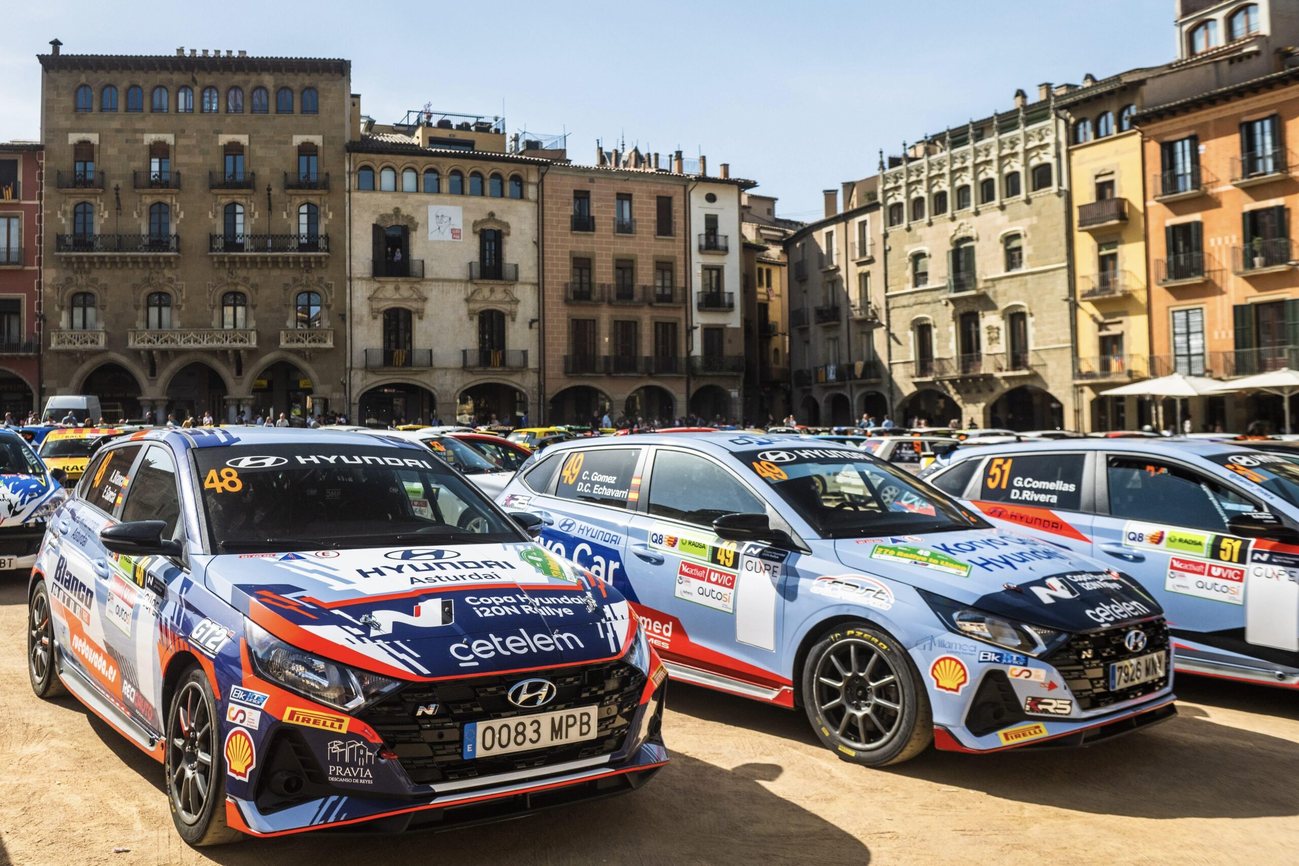 Los Hyundai i20N N3 vuelven al S-CER en los tramos del 59 Rallye de Ourense