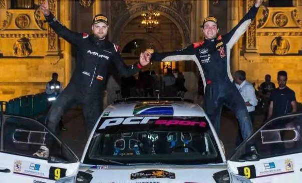 Max Smart, primer africano que gana una prueba del Nacional de Rallyes de Tierra