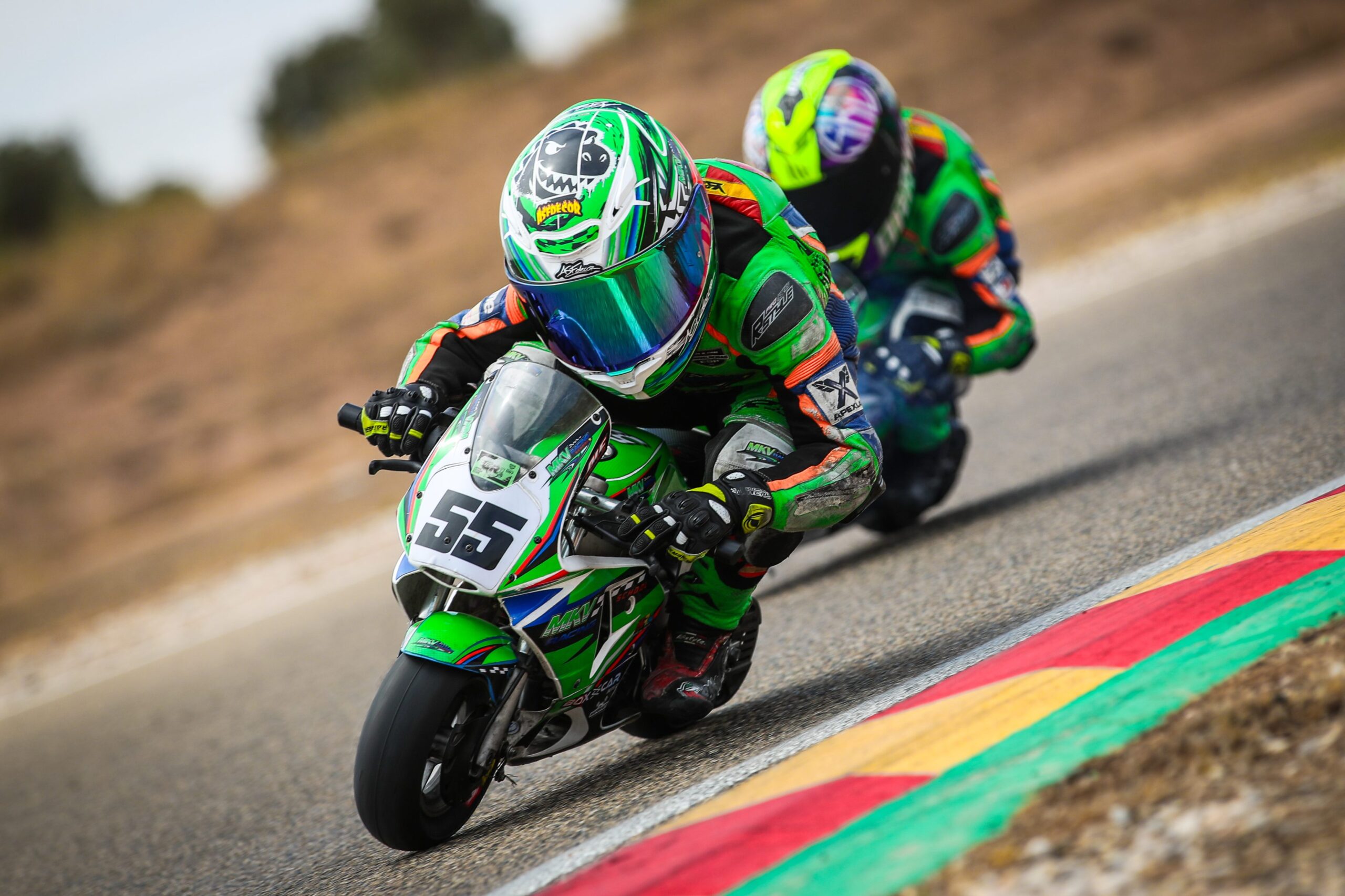 Cuatro pilotos logran el doblete en Teruel en el Campeonato de España de Minivelocidad