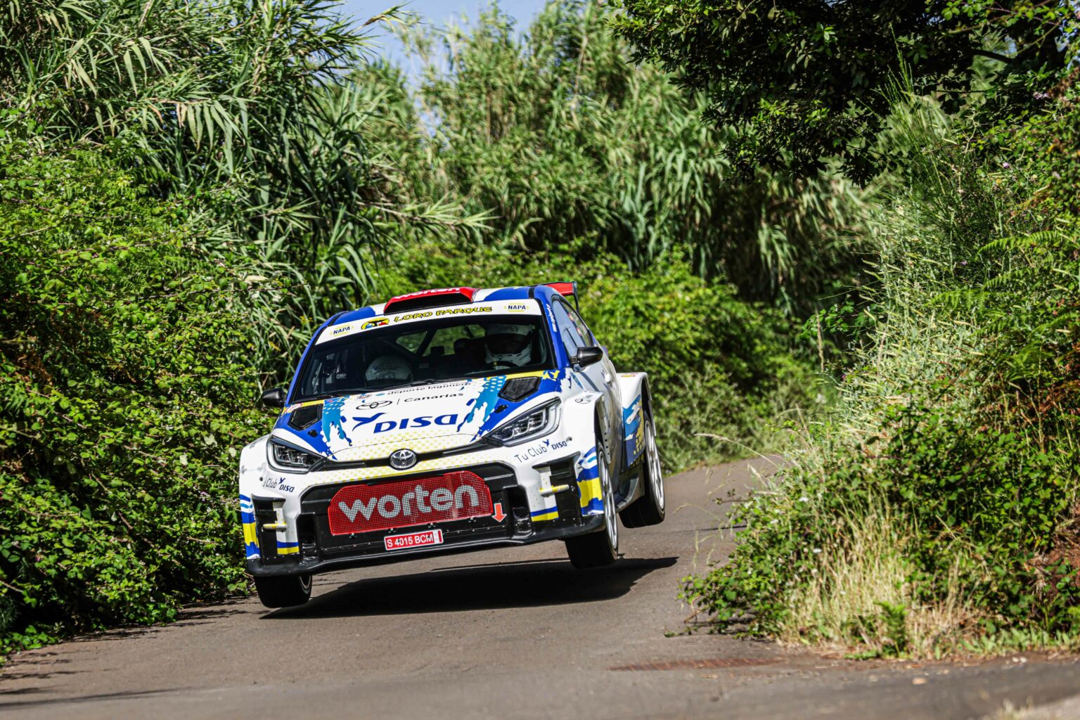 El shakedown del 12 Rallye Ciudad de La Laguna contó con una decena de equipos