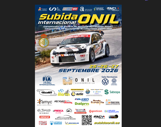 La Subida de Onil (CEM), organizada por el ACA,  abre mañana lunes las inscripciones
