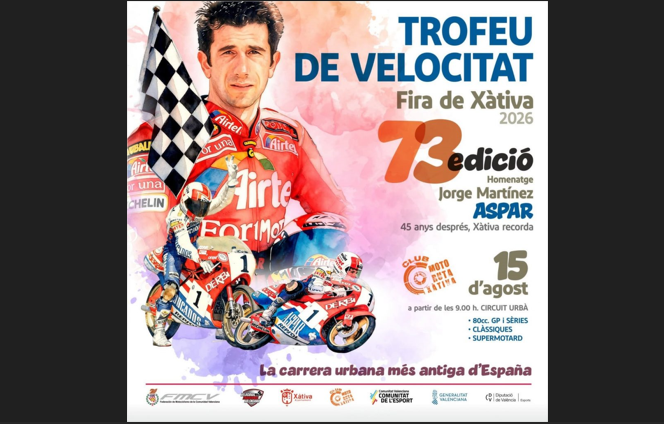 Mañana sábado se celebra la 73ª edición del Trofeu de Velocitat Fira de Xàtiva