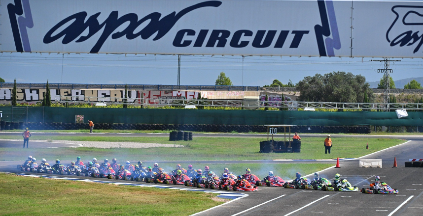 Pedro Hiltbrand se impone con autoridad en KZ en la prueba del CKCV del Aspar Circuit