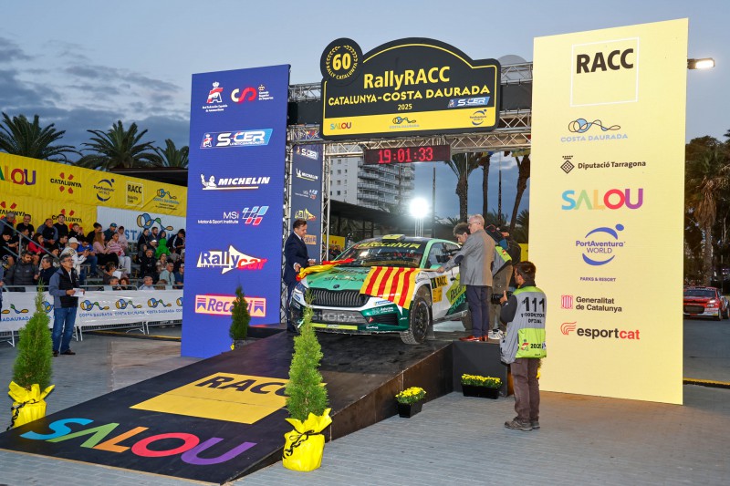 El subcampeonato y la tercera posición del SCER, en juego en el RallyRACC