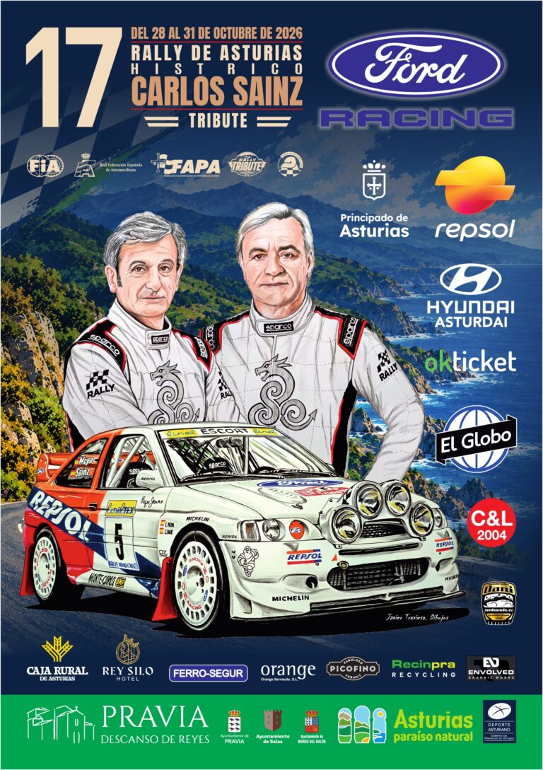 Este fin de semana se celebra el Rally de Asturias Histórico–Carlos Sainz Tribute