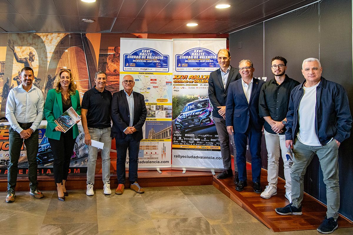 El XXVI Rallye de Valencia, que hoy se ha presentado, hará Test Day mañana miércoles
